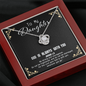 God Is always with you - Daughter To My Wife (Knot Beauty) Necklace