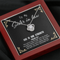 God Is My Strength - Sister in law To My Wife (Knot Beauty) Necklace