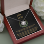 John 14_16 (2022-5-13 J) To My Beautiful Mom (Knot Beauty) Necklace Template