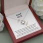 Isaiah 40:31 Necklace To My Friends (Knot Beauty)