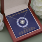 My Shepherd To My Beautiful Mom (Knot Beauty) Necklace Template
