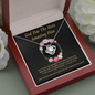 God Has The Most Almost Amazing Plan To My Beautiful Mom (Knot Beauty) Necklace Template