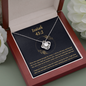 Isaiah 43_2 (Yellow) To My Beautiful Mom (Knot Beauty) Necklace Template