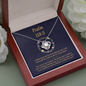 Psalm 118_5 (2022-05-13) To My Beautiful Mom (Knot Beauty) Necklace Template