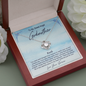 6-01 GodMother (Blue) To My Beautiful Mom (Knot Beauty) Necklace Template