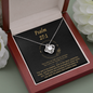 Psalm 27_1 To My Beautiful Mom (Knot Beauty) Necklace Template