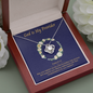 God is My Provider To My Beautiful Mom (Knot Beauty) Necklace Template