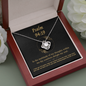 Psalm 94_19 To My Beautiful Mom (Knot Beauty) Necklace Template