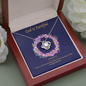God is Faithful To My Beautiful Mom (Knot Beauty) Necklace Template