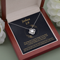 Joshua 1_9 (Yellow) To My Beautiful Mom (Knot Beauty) Necklace Template