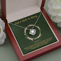 God is Rich in Mercy To My Beautiful Mom (Knot Beauty) Necklace Template