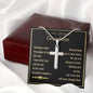 To My Dearest Grandson (Cross)