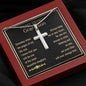 To My Dearest Grandson (Cross)