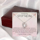 Stepmother Necklace | Present Meaningful Jewelry from Step Daughter to Unbiological Mom, Second Mother, Adopted Mom, Gifts to Get My Mom