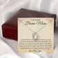 Bonus Mom Gift | Stepmom Necklace from Stepdaughter, Thank You Gifts to Get My Second Mom, Unbiological Mother, Chosen Mom & Stepped Up Mom
