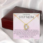 Stepmother Necklace | Present Meaningful Jewelry from Step Daughter to Unbiological Mom, Second Mother, Adopted Mom, Gifts to Get My Mom