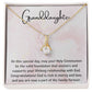 1st Communion Gifts for Granddaughter, Christening, First Communion, Confirmation, Girl Necklace & Best Wishes in Gift Box from Grandmother