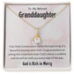 1st Communion Gifts for Granddaughter, Christening, First Communion, Confirmation, Girl Necklace & Best Wishes in Gift Box from Grandmother