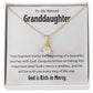 Baptism Gift Girl Present From Grandparents | Granddaughter Christening Gift | Christening Gift Present for Granddaughter