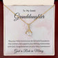 1st Communion Gifts for Granddaughter, Christening, First Communion, Confirmation, Girl Necklace & Best Wishes in Gift Box from Grandmother