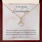 1st Communion Gifts for Granddaughter, Christening, First Communion, Confirmation, Girl Necklace & Best Wishes in Gift Box from Grandmother