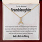 Baptism Gift Girl Present From Grandparents | Granddaughter Christening Gift | Christening Gift Present for Granddaughter