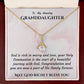 1st Communion Gifts for Granddaughter, Christening, First Communion, Confirmation, Girl Necklace & Best Wishes in Gift Box from Grandmother
