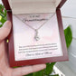 1st Communion Gifts for Granddaughter, Christening, First Communion, Confirmation, Girl Necklace & Best Wishes in Gift Box from Grandmother