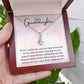 1st Communion Gifts for Granddaughter, Christening, First Communion, Confirmation, Girl Necklace & Best Wishes in Gift Box from Grandmother