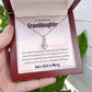 1st Communion Gifts for Granddaughter, Christening, First Communion, Confirmation, Girl Necklace & Best Wishes in Gift Box from Grandmother