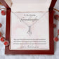 1st Communion Gifts for Granddaughter, Christening, First Communion, Confirmation, Girl Necklace & Best Wishes in Gift Box from Grandmother