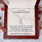 1st Communion Gifts for Granddaughter, Christening, First Communion, Confirmation, Girl Necklace & Best Wishes in Gift Box from Grandmother