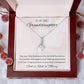 1st Communion Gifts for Granddaughter, Christening, First Communion, Confirmation, Girl Necklace & Best Wishes in Gift Box from Grandmother