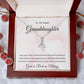 1st Communion Gifts for Granddaughter, Christening, First Communion, Confirmation, Girl Necklace & Best Wishes in Gift Box from Grandmother