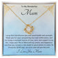 Bless my Mum Knot Necklace