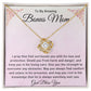 Bonus Mom Gift | Stepmom Necklace from Stepdaughter, Thank You Gifts to Get My Second Mom, Unbiological Mother, Chosen Mom & Stepped Up Mom