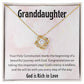 1st Communion Gifts for Granddaughter, Christening, Baptism, Confirmation, Necklace & Meaningful Message in Gift Box from Grandmother