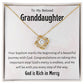 Baptism Gift Girl Present From Grandparents | Granddaughter Christening Gift | Christening Gift Present for Granddaughter