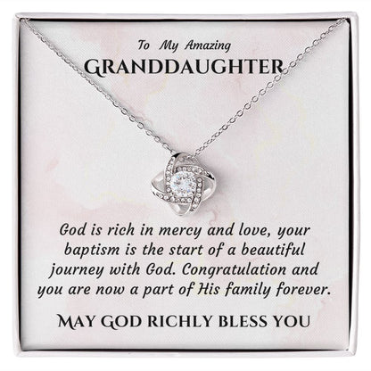 Baptism Gift Girl Present From Grandparents | Granddaughter Christening Gift | Christening Gift Present for Granddaughter