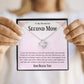 Second Mom Necklace | From Step Daughter to Chosen Mom & Adopted Mom, Jewelry Present Meaningful to Stepmother Necklace and Unbiological Mom