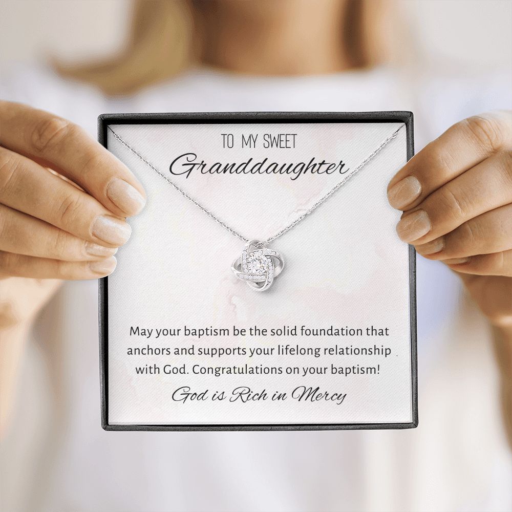Baptism Gift Girl Present From Grandparents | Granddaughter Christening Gift | Christening Gift Present for Granddaughter