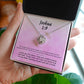 Joshua 1:9 Necklace For Her | Motivational Gift | Recovery Necklace | Friendship Gift | Strong Woman Gift | Be Strong Necklace | Warrior Gift