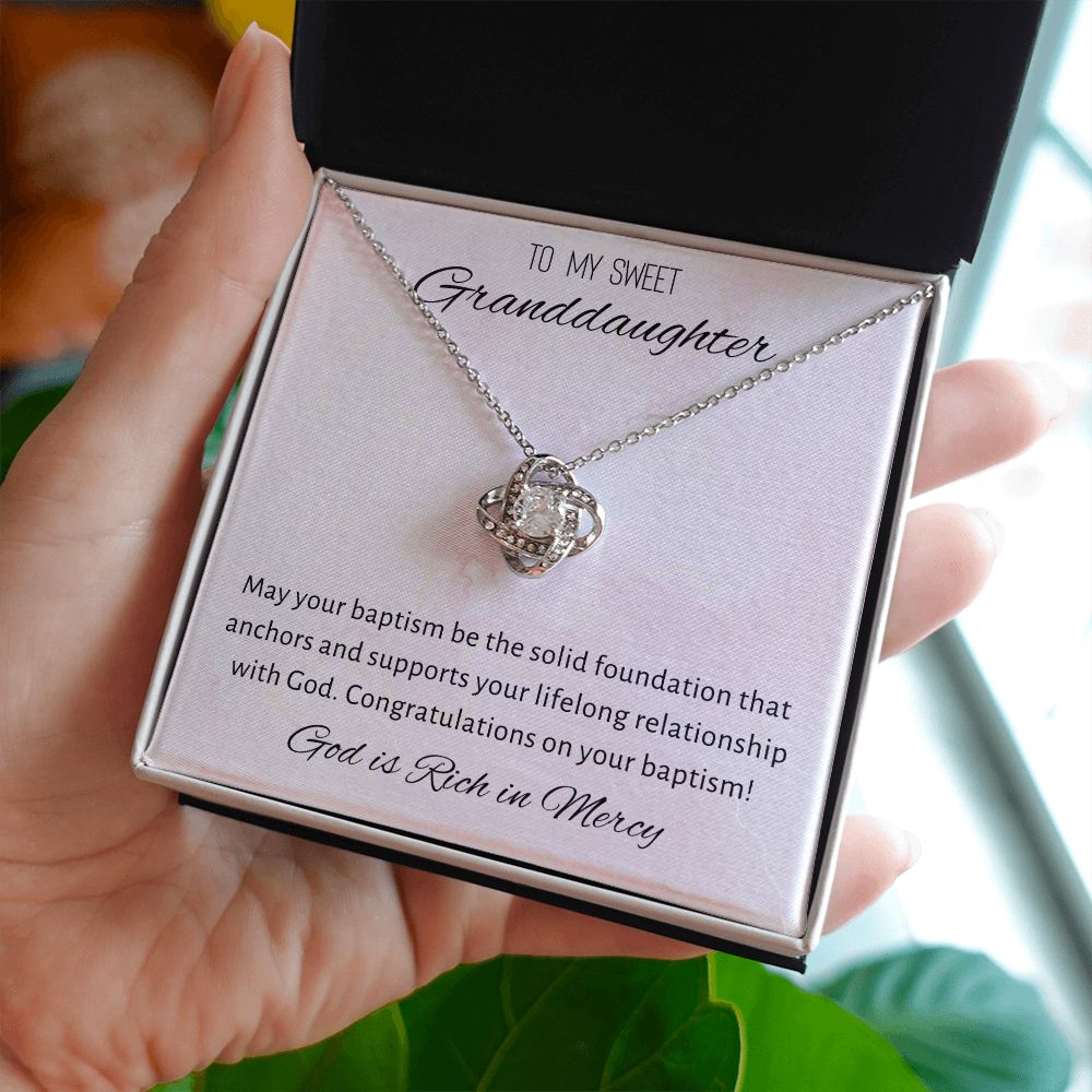 Baptism Gift Girl Present From Grandparents | Granddaughter Christening Gift | Christening Gift Present for Granddaughter
