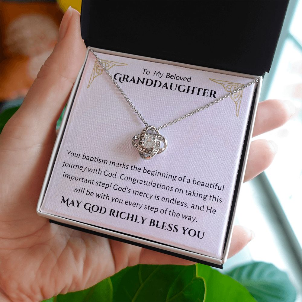 Baptism Gift Girl Present From Grandparents | Granddaughter Christening Gift | Christening Gift Present for Granddaughter