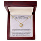 1st Communion Gifts for Granddaughter, Christening, Baptism, Confirmation, Necklace & Meaningful Message in Gift Box from Grandmother