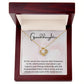 1st Communion Gifts for Granddaughter, Christening, Baptism, Confirmation, Necklace & Meaningful Message in Gift Box from Grandmother