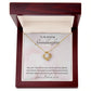 1st Communion Gifts for Granddaughter, Christening, Baptism, Confirmation, Necklace & Meaningful Message in Gift Box from Grandmother
