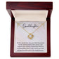 1st Communion Gifts for Granddaughter, Christening, Baptism, Confirmation, Necklace & Meaningful Message in Gift Box from Grandmother