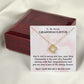 1st Communion Gifts for Granddaughter, Christening, Baptism, Confirmation, Necklace & Meaningful Message in Gift Box from Grandmother