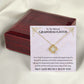 1st Communion Gifts for Granddaughter, Christening, Baptism, Confirmation, Necklace & Meaningful Message in Gift Box from Grandmother
